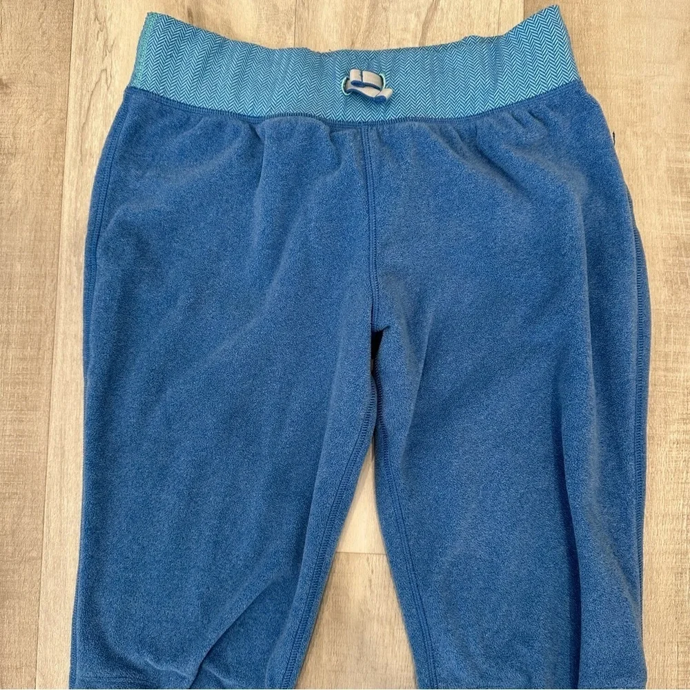 Ivivva by Lululemon Girls Blue Fleece Joggers